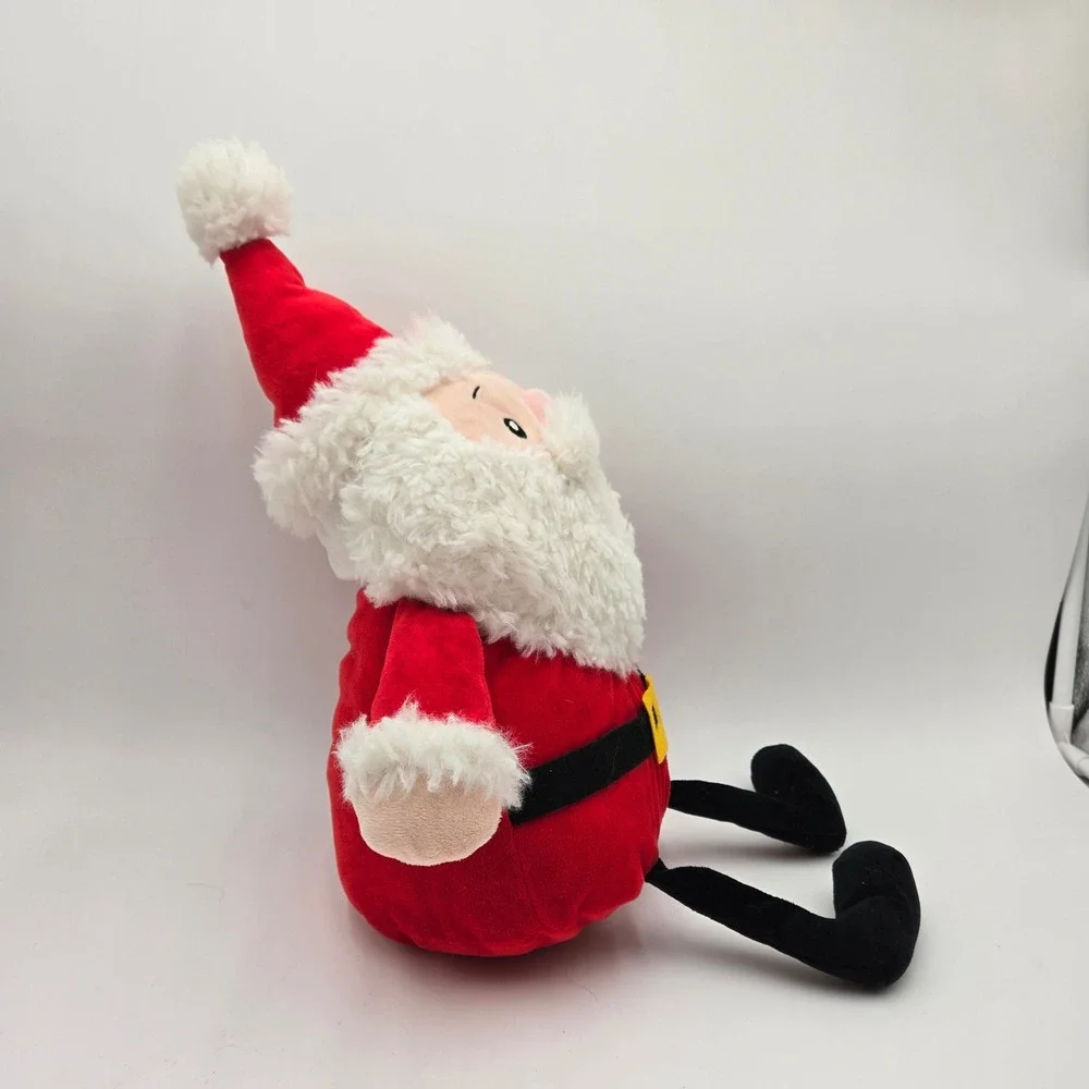 DD Traders Santa Claus Plush Toy Red Green White Christmas‎ Holiday Gift
